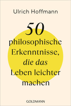 Leichter leben Philosoph und Meditationslehrer Ulrich Hoffmann stellt 50 wissenschaftlich belastbare, gut erforschte und kritisch kommentierte Erkenntnisse aus tausenden Jahren Philosophiegeschichte vor - die das Leben tatsächlich ganz konkret leichter oder einfacher machen. Es handelt sich dabei um philosophische Statements von Denkerinnen und Denkern aus der fernen und jüngeren Vergangenheit sowie um aktuelle, gegenwartsrelevante Aussagen von zeitgenössischen Philosoph*innen. Beispiele: „Der Glückliche lebt in einer anderen Welt als der Unglückliche.“ (Ludwig Wittgenstein), „Ein Sandkorn ist kein Haufen.“ (Eubulides), „Kinder schulden ihren Eltern gar nichts.“ (Barbara Bleisch). Auf wenigen Seiten wird jeweils der Inhalt dargestellt, die Begründung nachvollzogen und die Anwendbarkeit erläutert. Diese Betrachtungen können dabei helfen, die Welt und unsere Erfahrungen in ihr besser zu verstehen. Die Erkenntnisse ermöglichen es uns, tiefer über unsere Werte, Ziele und Beziehungen nachzudenken und bewusst unser Handeln und Entscheidungen zu wählen. Sie können dabei helfen, uns von Ängsten und Zweifeln zu befreien. Sie leisten einen Beitrag dazu, uns selbst und andere besser zu verstehen. So können wir uns leichter und bewusster auf die Welt um uns herum einlassen und eigenverantwortlich den für uns richtigen Weg finden.