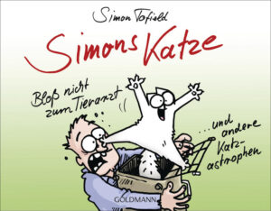 Simons Katze ist Kult! Ob Schutzimpfung, Wurmkur, Katzenschnupfen-Therapie, Krallen-Check oder Zecken-OP: Der Tierarztbesuch ist hin und wieder unvermeidlich. Für Simons Katze heißt das: Stress. Und auch für Katzenhalter Simon birgt das Unternehmen gewisse Strapazen. Allein Kätzchens Einstieg in die Transportbox zwingt ihn zu immer neuer List und Tücke. So ein unfreiwilliger Ortswechsel verwandelt selbst den schnurrigsten Stubentiger schon mal in ein fauchendes Fellknäuel, die Autofahrt löst Panikschübe aus, und im Wartezimmer der Kleintierpraxis kauert der samtpfotige Patient wider Willen dann angespannt und leise vorwurfsvoll maunzend zwischen Wellensittich, Hamster und deutscher Dogge. Da wünscht man sich und seinem Liebling schleunigst: Gute Besserung!