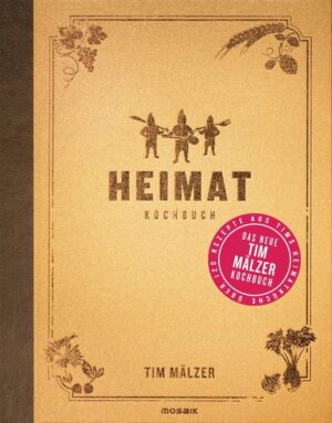 Heimat Deutschland - Bockwurst und Sauerkraut, Präzision und Lederhose? Tim Mälzers Blick auf seine Heimat ist anders und frei von Klischees. Für ihn ist Heimat überall, wo man sich zu Hause fühlt: im Fußballstadion, bei der Familie, am Meer wie in den Bergen, beim Camping, zu Lande und zu Wasser. Wie frisch und kreativ deutsche Küche sein kann, zeigt der Autor in seinem neuen Kochbuch HEIMAT. Dafür machte sich Tim Mälzer auf eine kulinarische Reise quer durchs Land. Er kostete seltene Käsesorten, entdeckte eine neue Brotkultur, fuhr mit Fischern aufs Meer und sah zum ersten Mal in seinem Leben Schweine in freier Wildbahn vor Glück rennen. In HEIMAT berichtet er von seinen Gesprächen mit Produzenten, Landwirten und Handwerkern und staunt dabei immer wieder über den kulinarischen Produktreichtum und die Leidenschaft für diese Vielfalt. Vor allem aber liefert er in seinem Kochbuch über 120 Rezepte: umsichtig modernisierte Gerichte, entstaubte Klassiker und einige ganz neue Kreationen: „Dies hier ist mein ganz persönlicher Blick auf Deutschland und die deutsche Küche. Ein Buch, das Sie inspirieren soll, selbst loszulegen und zu entdecken, wie Deutschland schmeckt - die Vielfalt beginnt gleich an der nächsten Ecke.“ Ausstattung: 4-farbig, ca. 300 farbige Abbildungen