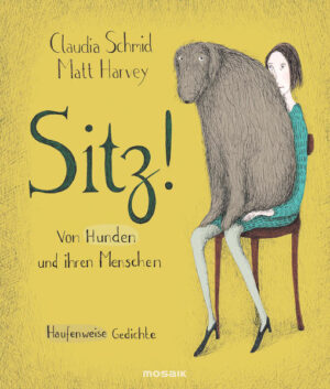 Mit »Sitz! Von Hunden und ihren Menschen« präsentieren Matt Harvey und Claudia Schmid ein liebevoll gestaltetes Buch, das nicht nur die Herzen von Hundeliebhabern höherschlagen lässt. Die zauberhaften Gedichte, die jeden schmunzeln lassen, der unsere besten Freunde schon einmal verliebt beobachtet hat, sind mit humorvollen Zeichnungen illustriert. Es geht um Freundschaft, kleine Häufchen und um viel weiches Fell. Das beste Geschenk für Hundefreunde und alle, die sich über die kleinen Dinge im Leben freuen können. Ausstattung: 4-farbig, ca. 35 farbige Illustrationen