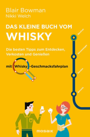 Die weite Welt des Whiskys erkunden - Station für Station mit dem einzigartigen »Whisky-Geschmacksfahrplan«. Blair Bowman nimmt uns mit auf eine spannende Entdeckungsreise von den bekannten schottischen Giganten wie Glenlivet bis zu Exoten wie dem japanischen Hibiki. Dieser charmante »Reiseführer« aus dem Herzen Schottlands enthält alles, was man wissen muss, um den perfekten Whisky für sich zu finden und zu genießen. Slàinte! Ausstattung: 4-farbig