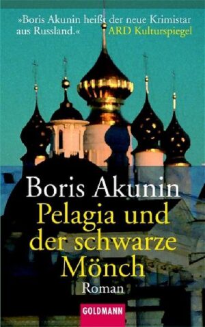 Ein geheimnisvoller schwarzer Mönch, den man nachts über einen See wandeln sieht, versetzt ein russisches Provinzstädtchen in Angst und Schrecken. Die Mönche eines nahe gelegenen Klosters halten die Erscheinung für eine Reinkarnation des heiligen Vasilisk und bitten ihren Erzbischof um Hilfe. Drei Männer enden in Wahnsinn und Tod, bis Pelagia, als Novize verkleidet, dem Spuk ein Ende bereitet. Der zweite Roman um Akunins sympathische Serienheldin Pelagia.