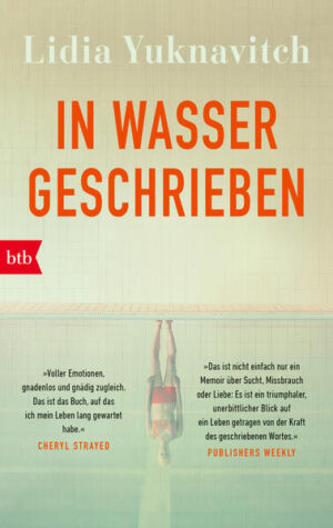 •»Dies ist das Buch, das ich in den nächsten Jahren jedem in die Hand drücken werde. Es ist das Buch, auf das ich mein ganzes Leben lang gewartet habe.« Cheryl Strayed Aus den Trümmern ihres turbulenten Lebens webt Lidia Yuknavitch eine erstaunliche Geschichte des Überlebens. »In Wasser geschrieben« ist ein exzeptionelles Memoir und eine Hymne auf das Streben nach Schönheit, Selbstdarstellung, Begehren - von Männern und Frauen - und das berauschende Gefühl des Schwimmens. Es ist ein Leben, das Missbrauch, Sucht, Selbstzerstörung und den vernichtenden Verlust einer Fehlgeburt überwindet. Es ist das Leben eines Außenseiterin, die einem wilden und unbetretenen Weg der Kreativität folgt, der schließlich zur Liebe führt. »Dies sind nicht gerade die Memoiren Ihrer Mutter. In ›In Wasser geschrieben‹ nimmt Lidia Yuknavitch die Leser und Leserinnen mit auf eine wilde Reise durch Sexualität, Gewalt und Familie aus der Sicht einer lebenslangen Schwimmerin, die zur Künstlerin wurde. In ihrer Geschichte, die das Wesen des Memoirs selbst erforscht, zeichnet sie die Auswirkungen extremer Trauer auf die sich entwickelnde Sexualität einer jungen Frau nach, die von einigen als unkonventionell bezeichnet wird, weil sie sich sowohl zu Männern als auch zu Frauen hingezogen fühlt. Gleichzeitig entwickelt sie sich zu einer Schriftstellerin und nimmt die Erzählerin mit auf eine Reise der Sucht, der Selbstzerstörung und des Überlebens, die schließlich in Liebe und Mutterschaft mündet.« (Chelsea Cain)