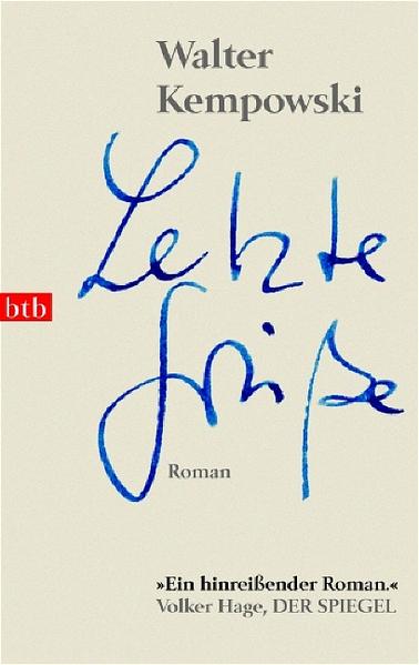 Mit gekonnter Leichtigkeit und Komik Der Schriftsteller Alexander Sowtschick steckt in ziemlichen Nöten. Er hat einen Kollegen beschimpft und demzufolge eine Beleidigungsklage am Hals. Der Roman, an dem er seit Monaten schreibt, will keine Form annehmen, dabei hat er doch von seinem Verleger einen gewaltigen Vorschuss bekommen. Auch seine Ehe verläuft ein wenig langweilig. Da kommt die Einladung von einem deutsch-amerikanischen Institut gerade recht: die Staaten bereisen, Lesungen abhalten vor einem interessierten Publikum. Doch dort angekommen, scheint alles schief zu laufen. Und in jedem Institut, das er besucht, wird ihm vorgeschwärmt, wie großartig unlängst der Auftritt seines Kollegen, des Lyrikers Schätzing, gewesen sei ... Ausgezeichnet mit zahlreichen renommierten Preisen zählt Kempowski zu den wichtigsten zeitgenössischen Autoren.