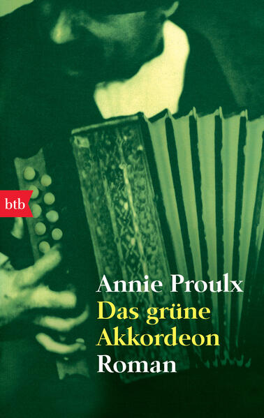 Die Odysse eines Akkordeons durch 100 Jahre amerikanische Geschichte. Ein grünes Akkordeon, 1890 in Sizilien gefertigt, gelangt mit seinem ersten Besitzer nach Amerika. Fast 100 Jahre lang erlebt es eine Odyssee durch den Kontinent, wird gestohlen, verkauft, verpfändet und verschenkt und begleitet die Nachfahren verschiedener Einwanderersippen auf ihrer Suche nach einem besseren Leben. Der Roman, voll Musik und Leidenschaft, voll Schmerz und Gewalt, erzählt von der Geschichte Amerikas und vom Schicksal der Menschen, die es schufen.