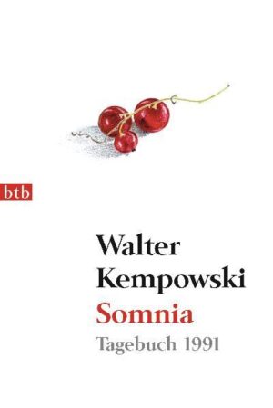 Das letzte Buch des Autors vor seinem Tod Mit seinem vielbändigen, vielstimmigen „Echolot“ fand Walter Kempowski eine literarische Form für das kollektive Gedächtnis. Seine eigenen Tagebücher sind dagegen der literarische Ort seines individuellen Gedächtnisses und gewähren einen faszinierenden Einblick in das Seelenleben dieses neben Günter Grass und Martin Walser wohl bedeutendsten Schriftstellers der deutschen Gegenwartsliteratur. Die Aufzeichnungen aus dem Jahr 1991 brechen am 21. Dezember 1991 ab, als Kempowski einen Schlaganfall erleidet. „Somnia“ gibt ein genaues, häufig skurriles und komisches, immer aber berührendes Abbild dieses so wichtigen Zeitabschnitts im Leben des Schriftstellers Walter Kempowski. Ausstattung: 31 s/w Abbildungen + 1 s/w Foto