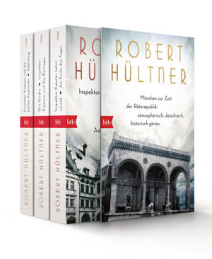 Zum 70. Geburtstag des Autors die preisgekrönte Krimi-Reihe um Inspektor Kajetan jetzt in drei Bänden im Schuber. München zur Zeit der Räterepublik, in den 20er Jahren des letzten Jahrhunderts: Inspektor Paul Kajetan sieht sich mit Mord, Verschwörungen und der aufstrebenden politischen Macht des Nationalsozialismus konfrontiert. Robert Hültner zeichnet die Vergangenheit so scharf und lebendig, dass man sich dem Bann seiner Geschichten kaum entziehen kann. »In Hültners Roman findet sich die Ironie eines Pirandello, verknüpft mit klassischem verismo. Wie in einem alten Stummfilm entfalten sich Bilder des Lebens einer vergangenen Epoche. Ein faszinierender und unkonventioneller Roman, dessen klare und zugleich flüssige Sprache an Dürrenmatt erinnert.« - Martino Ciano, Gli amanti dei libri Die drei Bände im Schuber enthalten folgende Einzeltitel: Inspektor Kajetan und die Sache Koslowski Walching Die Godin Inspektor Kajetan und die Betrüger Inspektor Kajetan kehrt zurück Am Ende des Tages