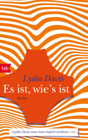 Mit »Es ist, wie's ist« beweist Lydia Davis ihre große Meisterschaft in der kleinen Form. Sie betrachtet auf trocken-humorige und intelligente Art das, was zwischen uns und in uns selbst vorgehen kann. Auch noch so kleine Feinheiten und Details des Lebens entdeckt Davis und schenkt ihnen besondere Bedeutung. Eine Vielzahl an unterschiedlichsten Lebenssituationen und menschlichen Eigentümlichkeiten findet sich in den Stories, erzählt mit einem präzisen, klaren Blick: Alltagsspleens und -ängste, eben »ein paar Dinge, die mit mir nicht in Ordnung sind«