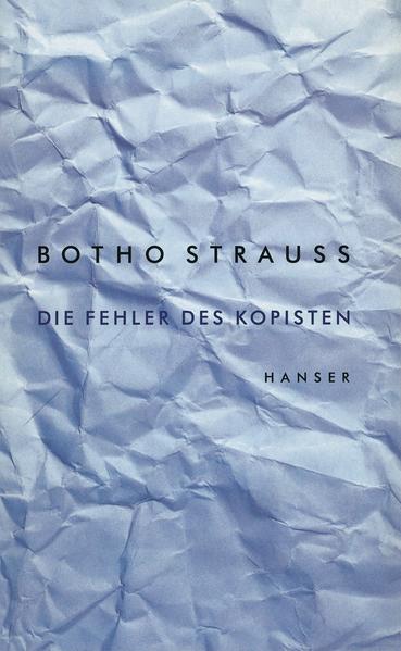 Ein neuer Band mit Aufzeichnungen, ein Buch der Einkehr und des Innehaltens, das die Fortschreibung der reflexiven Arbeit von Botho Strauß ist, der sich selbst als »Schriftfortsetzer« sieht, um Wege zu bahnen inmitten der bedrängenden Verhältnisse unserer Gegenwart. Sein analytischer Blick erfaßt nicht nur den Stand der Kunst und der Kultur, sondern auch Politik und Gesellschaft.