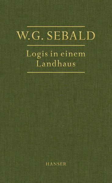 Eine Landschaft in Büchern. W. G. Sebald folgt in seinen alemannischen Dichterporträts Rousseau auf seiner Flucht bis auf die Petersinsel und er begleitet Robert Walser bei seinen einsamen Spaziergängen durch den Schnee. Ob Keller, Mörike oder Hebel, immer gelingt es W. G. Sebald, die Dichtergestalten, von denen er erzählt, so greifbar vor dem Leser erscheinen zu lassen, als wären sie nur ein wenig entrückte Zeitgenossen.