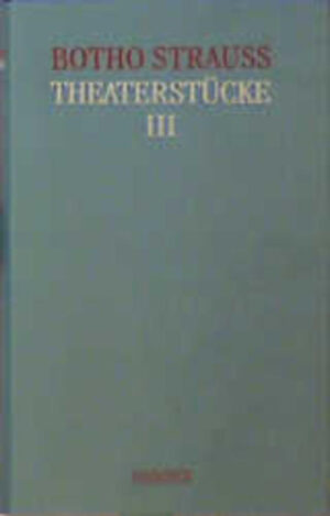 Botho Strauß gehört seit vielen Jahren zu den bedeutendsten und am meisten beachteten Dramatikern deutscher Sprache. Mit dem dritten Band seiner sämtlichen Theaterstücke liegt jetzt sein Schaffen von 1993 bis heute in einer Ausgabe vor, in der die außerordentliche Spannweite der Werke dieser Periode deutlich sichtbar wird. Im Mittelpunkt steht das antiken Motiven verpflichtete Ithaka, das vor dem Hintergrund einer der Schlüsselszenen der europäischen Einbildungskraft die Tragödie von Fremdheit und Heimkehr in dramatische Bilder setzt. Die Gegenpole dazu bilden jene Gegenwartsstücke, wie man sie von Botho Strauß seit langem kennt: die Gesellschaftkomödie Das Gleichgewicht von 1993 und die beiden Stücke von 1998, mit denen Strauß nach Ithaka in unsere Tage zurückkehrte: Die Ähnlichen und Der Kuß des Vergessens. Gerade im Nebeneinander wird deutlich, was auch in den unterschiedlichsten Stücken die Einheit des Straußschen Theaterschaffens ausmacht: die Analyse und Darstellung dessen, was in den Tiefenschichten einer Gesellschaft geschieht.