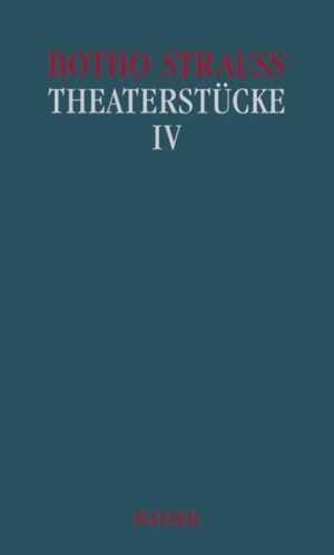 Der vierte Band der Theaterstücke von Botho Strauß enthält: "Der Narr und seine Frau heute abend in Pancomedia"
