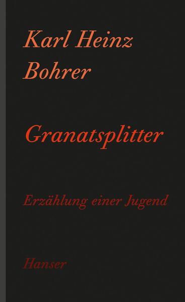 Es ist Krieg. Aber was genau ist ein Krieg? Warum und von wem wird er geführt? Ein Junge, am Anfang des Zweiten Weltkriegs sieben Jahre alt, beginnt zu fragen: Wie ist das Böse in die Welt gekommen? Und wie konnte es das Gute und Schöne verdrängen? Karl Heinz Bohrer erzählt die Geschichte einer Jugend in Deutschland zwischen 1939 und 1953. Nicht als klassische Autobiographie, sondern mit den staunenden Augen eines Jungen, der das Abenteuer sucht. Köln und Umgebung, ein Internat in Süddeutschland und London sind die Orte dieser gleichzeitig unheimlichen und glücklichen Geschichte. Eine Jugend in Deutschland in schwierigen Zeiten - schöner, fragender, reicher ist sie selten beschrieben worden.