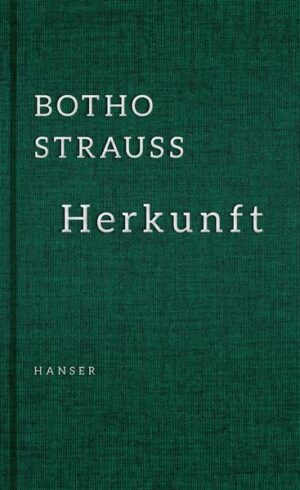 Botho Strauß erzählt, wovon er noch nie erzählt hat: von seiner Kindheit und Jugend in den 40er und 50er Jahren, von Naumburg und Bad Ems, den Orten, in denen er aufgewachsen ist, von seinen frühen, prägenden Erinnerungen. Mit diesem Buch findet er noch einmal zu einer ganz neuen Seite seines Schreibens: zum Ton des Erinnerns, der Vergewisserung über die eigenen Ursprünge. Die Jugend ist die Zeit, da die Zukunft einem noch bevorsteht