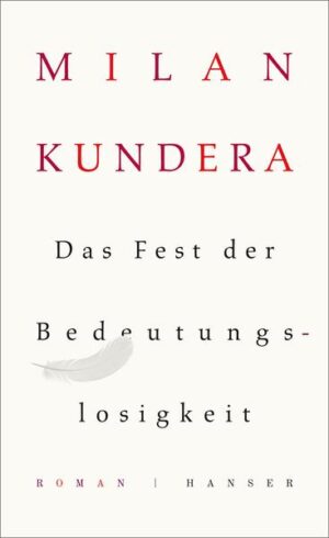 Vier Männer streifen durch Paris, besuchen ein elegantes Fest, beobachten die erotischen Strategien ihrer Mitmenschen. Alain entwickelt komplizierte Theorien über die Lust der jungen Mädchen, den Bauchnabel zu zeigen. Ramon würde endlich gern die Chagall-Ausstellung besuchen. Charles erläutert Stalins Witze, bei denen niemals jemand lachte. Und Caliban, der Schauspieler ohne Rollen, erfindet eine eigene Sprache, über die nur er sich kaputtlachen kann - bis das junge portugiesische Hausmädchen ihn versteht. Mit seinem ersten Roman nach vierzehn Jahren hat Milan Kundera das Porträt einer Epoche gezeichnet, die komisch ist, weil sie ihren Humor verloren hat.