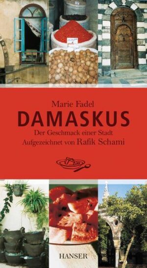 Sehen, fühlen, schmecken, riechen, hören - wer sich von Rafik Schami und seiner Schwester Marie Fadel zu einem kulturellen und kulinarischen Spaziergang durch ihre Heimatstadt Damaskus verführen lässt, entdeckt das Geheimnis der Königin des Orients mit allen Sinnen. Man taucht ein in die bunte Vielfalt der Damaszener Altstadt und die dazugehörigen Lebensgeschichten, meint Kardamom und Koriander auf dem Gewürzmarkt zu riechen und kann die Rufe der Straßenverkäufer und Kaffeehauserzähler hören... Dabei kommt man buchstäblich auf den Geschmack: Zahlreiche Originalrezepte regen zum Nachkochen an. Augenschmaus und Lesefutter im wahrsten Sinne des Wortes!