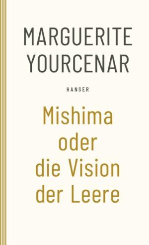 Der inszenierte Selbstmord des japanischen Dichters Yukio Mishima 1970 war mehr als nur eine spektakuläre Tat. Er war, so Marguerite Yourcenar in ihrem Essay, der Schnittpunkt zweier entgegengesetzter Pole: des Strebens nach buddhistisch-tantrischer Leere und politischer Aktion. Die Autorin zeigt an wenigen prägnanten Stellen in Mishimas Werk die literarische Grundierung dieser beiden Haltungen.