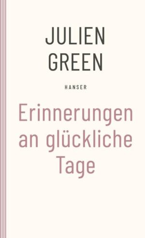 Die Kindheit eines kleinen amerikanischen Jungen in Paris, am Beginn des 20. Jahrhunderts. Julien Green lässt in seinen Erinnerungen die "Belle Époque" auferstehen: das Klappern der Pferdehufe auf dem Pflaster, den Alltag ohne Radio und Telefon, die Schrecken eines strengen, unmenschlichen Schulsystems und die Geborgenheit in der bürgerlichen Familie. Erst als Frankreich in den Ersten Weltkrieg zieht, bricht auch für ihn ein neues Zeitalter an. Ein wunderbares Buch über eine versunkene Welt: Zeitdokument, Entwicklungsroman, Hymnus auf das Glück der Kindheit und ein großes Lesevergnügen.