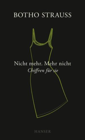 „Wie zwei voreinander sich rasend entkleiden und wieder ankleiden, das wird, im Zeitraffer gesehen, ihre ganze Geschichte gewesen sein.“ Dies ist die Geschichte von Gertrud Vormweg, einer Frau, die vom Bild ihres Geliebten nicht loskommt. Er hat sie verlassen: Nun bestimmen Zorn, Sehnsucht und Enttäuschung, Begehren und Aufbegehren Tag und Nacht ihre Gedanken. Doch zugleich mag sie, die Dichterin, nicht sang- und klanglos die Verliererin dieser Liebe sein. Also erzählt sie von sich in der Figur der karthagischen Königin Dido, der großen Verlassenen der Weltliteratur. Und nutzt Verkleidungen, Chiffren der Literatur, um der Banalität des Geschehenen nicht schutzlos ausgeliefert zu sein. „Wenn schon allein, dann unter Vorbildern begraben.“ In vielen Stimmen, vielen Tonlagen, aus vielfältigen Zuständen entwirft Botho Strauß diese Erzählung einer Verlassenen und setzt damit Bewusstseinsgeschichten der Moderne fort.