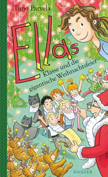 Für alle Fans von großartigem Weihnachtsspaß - Band 19 der Kult-Reihe "Ella" von Bestsellerautor Timo Parvela Die Schule ist so pleite, dass es in diesem Jahr keine Weihnachtsfeier geben wird. Doch zum Glück entdecken Ella und ihre Freunde in der Schulbibliothek eine Bauanleitung für eine Wundermaschine. Sie kann angeblich alle Schätze der Welt hervorbringen! Die Kinder machen sich gleich an den Bau - aber die Maschine funktioniert nicht. Doch als der Lehrer sie verkaufen will, enthält die Wundermaschine plötzlich einen Diamantring! Als sie diesen der Besitzerin zurückgeben, erhalten sie als Finderlohn sieben Rosinen. Diese tauschen sie immer weiter, bis sie durch eine wertvolle Uhr genug Geld zusammenhaben: Die Schule ist gerettet! Auf zu einer prächtigen Weihnachtsfeier!