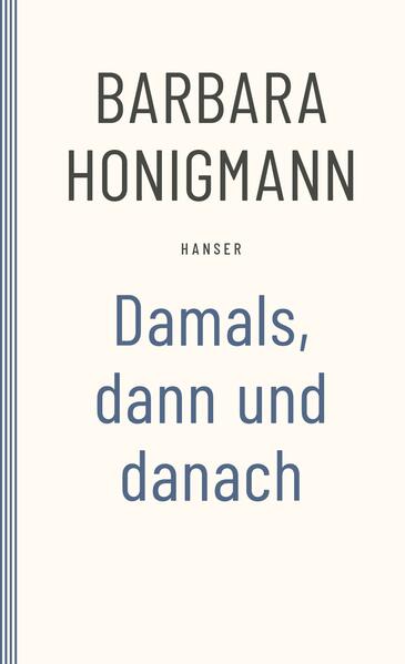 Kann Deutschland Heimat werden für eine nach dem Krieg geborene Jüdin? Barbara Honigmann ist 1984 von Ost-Berlin nach Straßburg gezogen. Von dort, von ihrer neuen fremden Heimat aus, erkundet sie die zwei Seiten ihres Lebens: Das »Damals«, die vergangenen Spuren ihrer Familiengeschichte, und das »Danach«, ihre Gegenwart, die von der Vergangenheit geprägt bleibt. Ein überaus persönliches Buch, das davon erzählt, wie eng Gestern und Heute verknüpft sind.