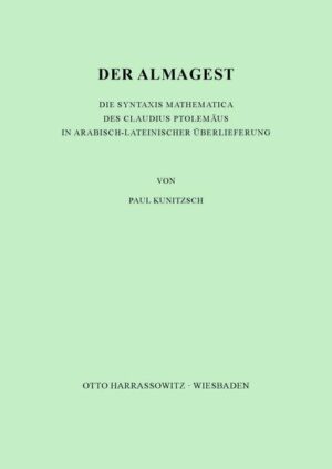 Der Almagest | Paul Kunitzsch