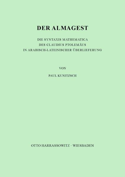 Der Almagest | Paul Kunitzsch