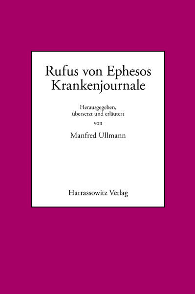 Krankenjournale | Rufus von Ephesos