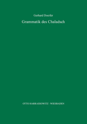 Grammatik des Chaladsch | Gerhard Doerfer