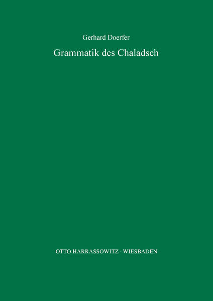 Grammatik des Chaladsch | Gerhard Doerfer