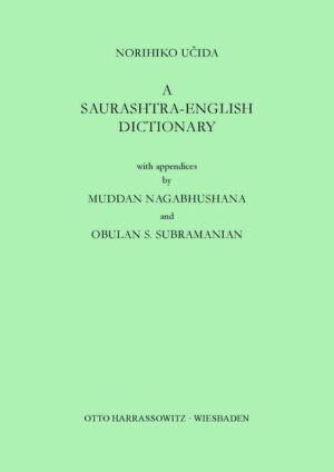 A Saurashtra-English Dictionary | Obulan S Subramanian, Norihiko U?ida, Muddan Nagabhushana