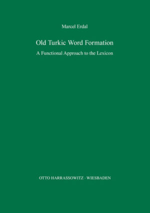 Old Turkic Word Formation | Marcel Erdal