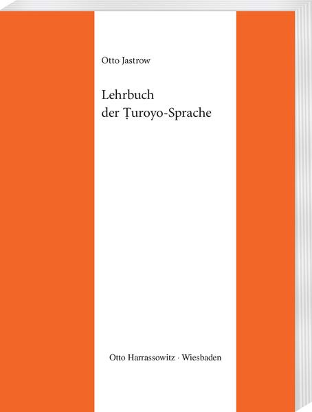 Lehrbuch der Turoyo-Sprache | Otto Jastrow