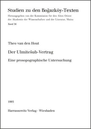 Der Ulmiteub-Vertrag | Theo van den Hout