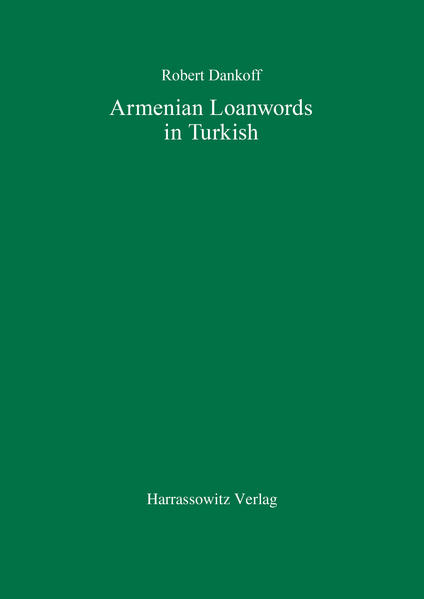 Armenian Loanwords in Turkish | Robert Dankoff