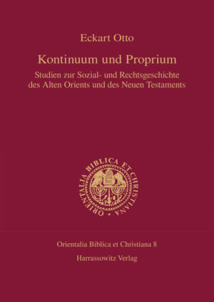 Kontinuum und Proprium | Eckart Otto