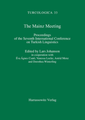 The Mainz Meeting | Vanessa Locke, Lars Johanson, Astrid Menz, Dorothea Winterling, Eva Á Csáto