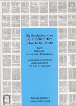 Die Geschichten vom Ba‘al Schem Tov sind die Gründungslegenden der ostjüdischen mystischen bis heute aktiven Volksbewegung des Chassidismus. Diese Legenden beflügelten einst Martin Buber und seine Leser, die in ihnen ihre eigene Philosophie verkörpert sahen. Auch das Werk von Franz Kafka lebt aus ihrer magisch-mythischen Welt. Hier liegen zum ersten Mal unverkürzte und ungeschönte deutsche Übersetzungen der beiden unterschiedlichen hebräischen und jiddischen Versionen der Schivche Ha-Bescht vor. Ihnen gegenüber stehen die originalen Texte, die, noch niemals zusammen ediert, nunmehr für einen synoptischen Vergleich angeordnet sind. In die Übersetzung und Kommentierung ist auch die einzige hebräische Handschrift eingearbeitet. Eine Einführung des Übersetzers sowie ein Essay von R. Elior informieren über den historischen, literarischen und religiösen Kontext der Legenden. Diese Bände sind für alle, die sich mit Martin Buber, dem Chassidismus, jüdischer Folklore, Mystik, Magie und Kabbala, mit ostjüdischer Geschichte, Soziologie und allgemeiner Religionswissenschaft befassen, unverzichtbar.