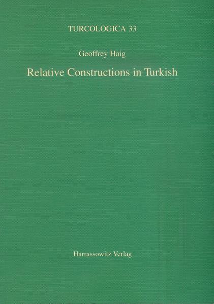 Relative Constructions in Turkish | Geoffrey Haig