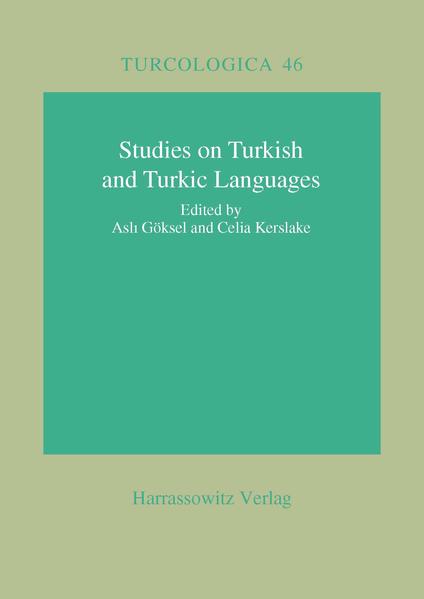 Studies on Turkish and Turkic Languages | Asli Göksel, Celia Kerslake