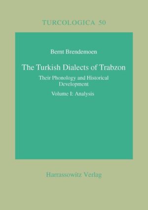 The Turkish Dialects of Trabzon | Bernt Brendemoen