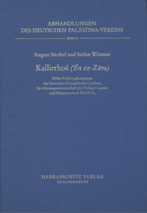 Kallirrhoe (En ez-Zara) | W Böser, August Strobel, R Deines, K Eckardt, C. von Mosch, F Reidel, E Suleiman, Stefan Wimmer