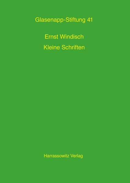 Kleine Schriften | Jörg Gengnagel, Ernst Windisch, Karin Steiner