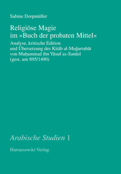 Eine der bekanntesten Sammlungen „probater Mittel“ wird dem maghrebinischen Theologen Muh.ammad ibn Yu-suf as-Sanu-sı- zugeschrieben. Das Textkorpus enthält Rezepte der traditionellen Heilkunde, Gebete, Beschwörungen und Anleitungen zur Erstellung von Amuletten, die durch die nahezu ausschließliche Verwendung religiösen Vokabulars (Koranverse, Gottesnamen) einen überaus frommen Charakter offenbaren. Hier wird einmal mehr das integrative Potential der islamischen Religion deutlich, erhalten doch Vorstellungen und Praktiken verschiedener vorislamischer magischer Traditionen im Laufe ihrer Adaption eine spezifisch islamische Prägung. Neben der inhaltlichen Analyse und der Verortung der Rezeptsammlung im islamischen magischen Schrifttum stand die textkritische Untersuchung, Edition und Übersetzung des Textes im Mittelpunkt. Gängige textkritische Verfahren wurden auf die spezifische Problematik dieses Materials (freie Gestaltung des Wortlautes) abgestimmt, um die Überlieferungsgeschichte des Textes nachzeichnen zu können.