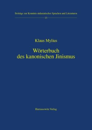 Wörterbuch des kanonischen Jinismus | Klaus Mylius