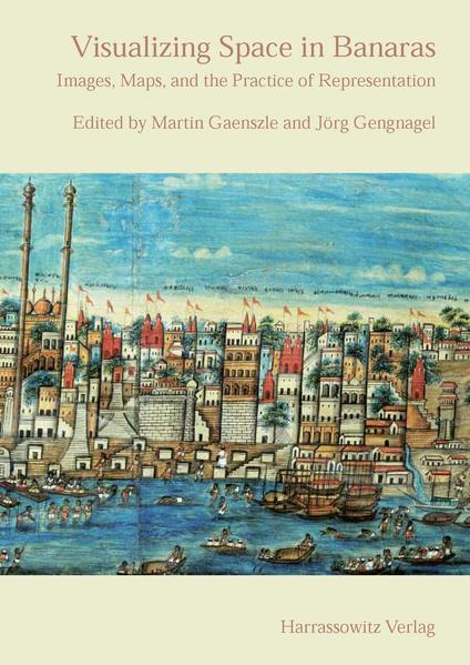 The city of Banaras is widely known as a unique, impressive and particularly ancient historical place. But for many it is above all a universal, cosmic, and in a sense timeless sacred space. Both of these seemingly contrasting depictions contribute to how the city is experienced by its inhabitants or visitors, and there is a great variety of sometimes competing views: Kasi the Luminous, the ancient Crossing, the city of Death, the place of Hindu-Muslim encounter and syncretism, the cosmopolitan centre of learning, etc. The present volume deals with the multiple ways this urban site is visualized, imagined, and culturally represented by different actors and groups. The forms of visualizations are manifold and include buildings, paintings, drawings, panoramas, photographs, traditional and modern maps, as well as verbal and mental images. The major focus will thus be on visual media, which are of special significance for the representation of space. But this cannot be divorced from other forms of expressions which are part of the local life-world (“Lebenswelt”). The contributions look at local as well as exogenous constructions of the rich topography of Kasi and show that these imaginations and constructions are not static but always embedded in social and cultural practices of representation, often contested and never complete.