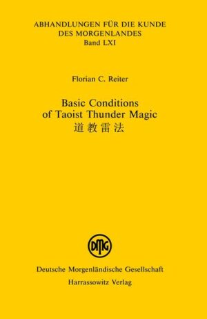 Basic Conditions of Taoist Thunder Magic presents most basic concepts and practices of Thunder Magic (Wu-lei fa). In the Song period (12th ct.) Wu-lei fa was a label given to a vast section of specialised ritual practices in religious Taoism. These rituals incorporated and continued older exorcist ways and means that were part of the practical range of religious Taoisms, meeting the demands of an agrarian society that suffered from natural disasters (for example droughts and inundations). Thunder specialist were asked to pray for rain or clear skies, disperse demoniac molestations and ensure a harmonious life. The book is largely based on materials attributed to the school of Wang Wen-ch‘ing who was a famous promoter of Wu-lei fa at the court of emperor Sung Hui-tsung. Wang Wen-ch‘ ing and his followers succeeded in combining the southern traditions of internal alchemy (nei-tan) with exorcist practices. These Taoists also attempted to work out and describe the scientific foundation of Thunder Magic rituals (Wu-lei fa) in terms of astronomy and other emblematic expressions. The theoretical and actual sublimation of exorcist practices was in tune with scholarly tendencies and standards of the time. It was also an attempt to gain or bolster official acceptance.