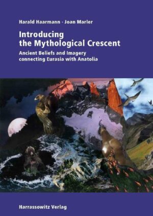 There is a broad cultural region with related traditions of mythical beliefs interconnected by long-term contacts during prehistoric times. This area-called here the “Mythological Crescent”-is a zone of cultural convergence that extends from the ancient Middle East via Anatolia to southeastern Europe, opening into the wide cultural landscape of Eurasia.The very old interconnections between Eurasia and Anatolia are explored in this study for the first time. In a comparative view, striking similarities can be reconstructed for the ancient belief systems and the imagery of both regions which suggest convergent cosmological conceptualizations of high age. The beliefs and ritual practices of the indigenous peoples of Eurasia are rooted in the shamanism of the oldest cultural layers of the Palaeolithic. Although socioeconomic development in Anatolia was markedly different from cultural evolution in Eurasia, the hunters and gatherers in Anatolia who adopted sedentary lifeways did not entirely lose their ancient beliefs during the transition to plant cultivation (in the eighth millennium BCE). Archaic beliefs and imagery fused with new practices and innovations during the development of agrarian societies. One diagnostic motif which was perpetuated from the Palaeolithic to the Neolithic and beyond is represented by the production of female figurines (statuettes). Their significance for communal life has been linked to spiritual concepts of the continuity of life, the vegetation cycle, and the protection of the natural habitat of all living things as recorded in myths and historical folk art of Uralic and other peoples. The bear plays a significant role as a mythical animal in the imagery of Eurasia whereas this motif was lost in Anatolia during the transition from antiquity to the Middle Ages.