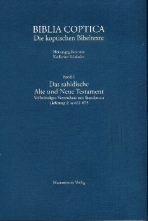 Biblia Coptica / Das sahidische Alte und Neue Testament | Bundesamt für magische Wesen