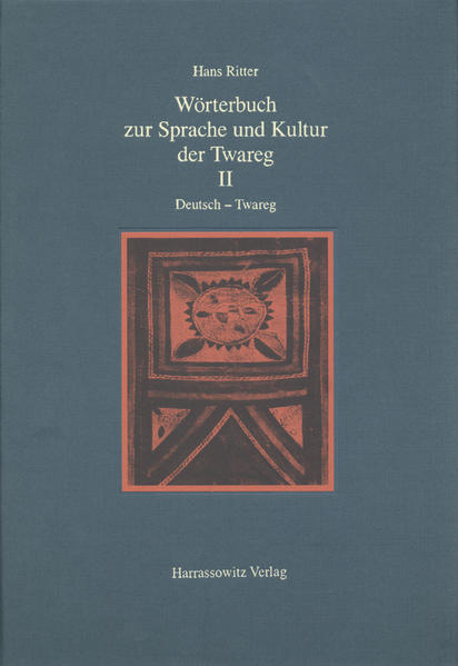 Wörterbuch zur Sprache und Kultur der Twareg | Hans Ritter